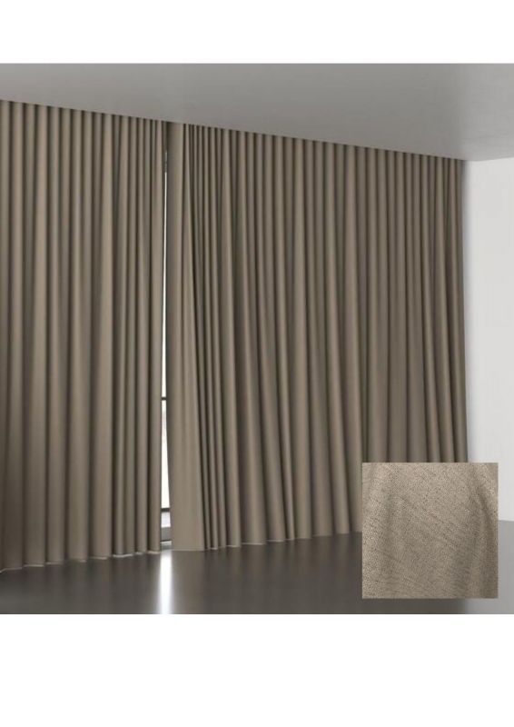 Штора блекаут Каnsas 07 Brown (260*300 cm)